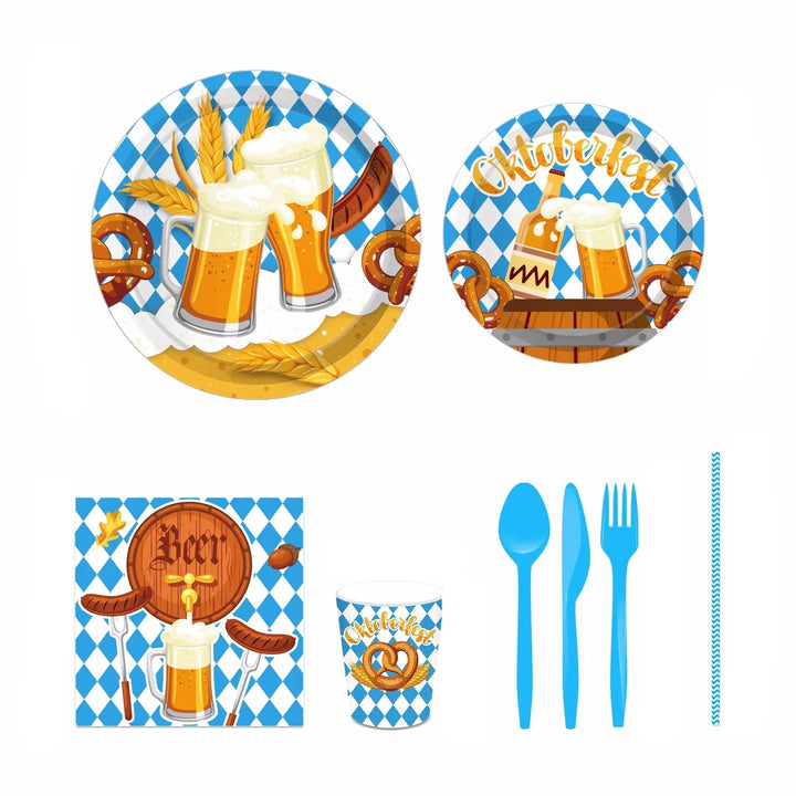 Jednorázové výrobky na oslavu v designu Oktoberfestu – WeizenFreude Oktoberfest 2025