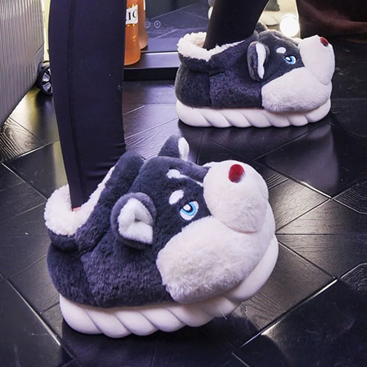 Sladé dámské pantofle Husky – Novi