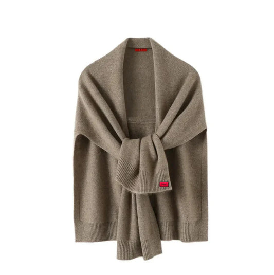 Dámský pletený plášť z měkkého materiálu – Lorena