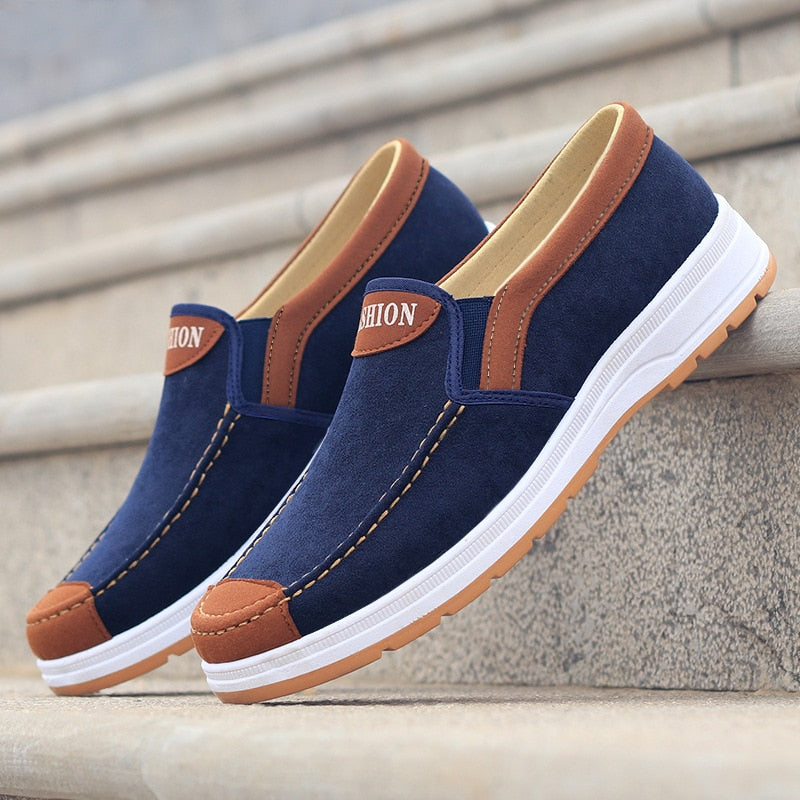 Pánské Slip-On plátěné boty – Matteo Podzimní edice
