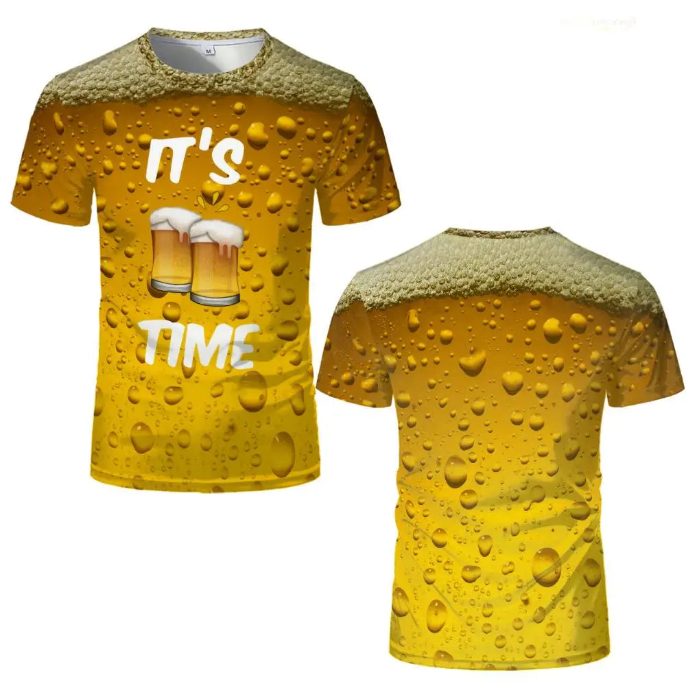 Tričko s motivem piva – SchaumShirt Oktoberfest 2025