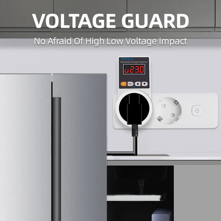 Automatická ochranná zástrčka proti přepětí s možností nastavení – VoltGuard
