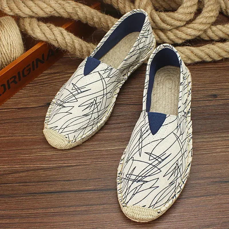 Pánské espadrilky s graffiti designem – Elio