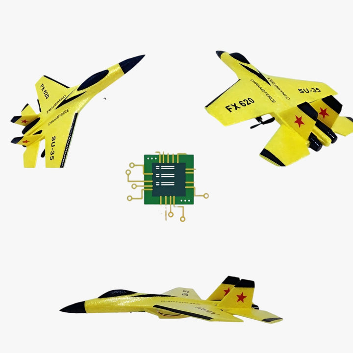 LED glidec FalconAir – RC letadlo s plovoucím efektem a dálkovým ovládáním