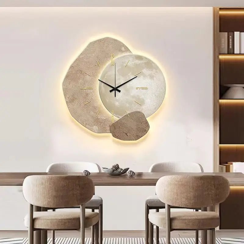 Minimalistické nástěnné hodiny ve skandinávském designu - NordiqTime