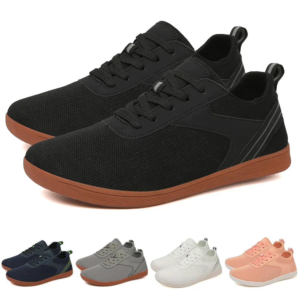 Unisex bosoboty s flexibilní podrážkou a prodyšným svrškem - Luno