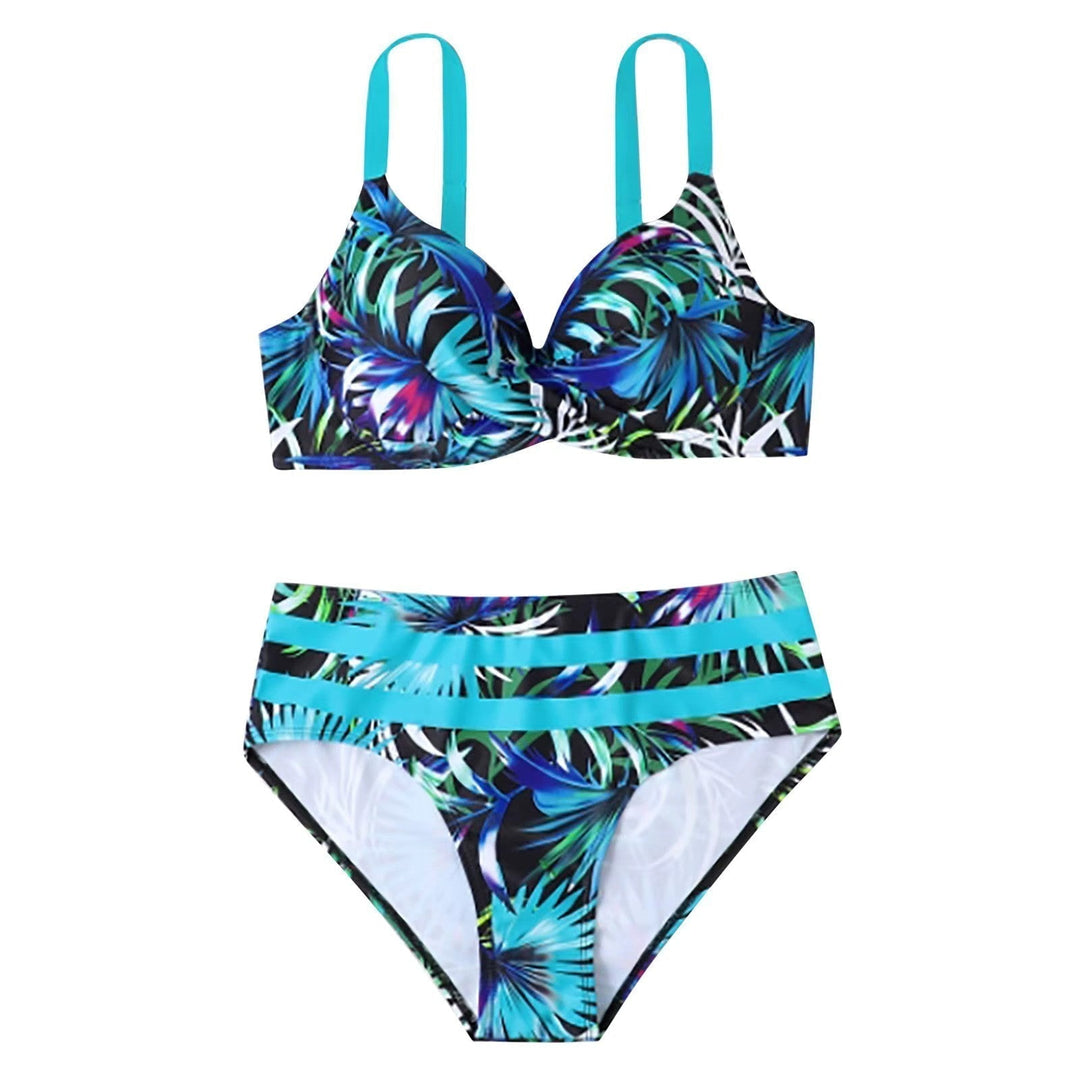 Trendový bikinový set s vysokým pasem – Selina