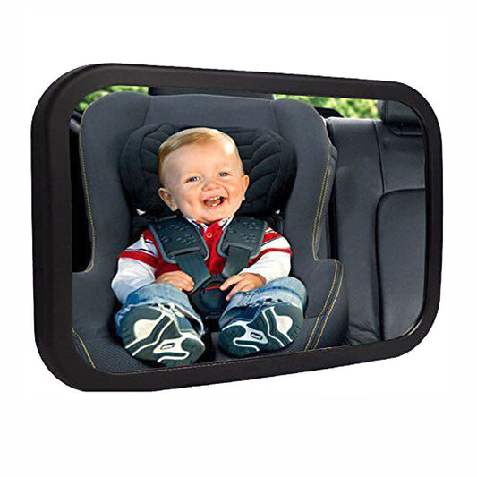 Rückspiegel für Auto, Babyspiegel, schwarz, Sicherheit, verstellbar, einfache Installation