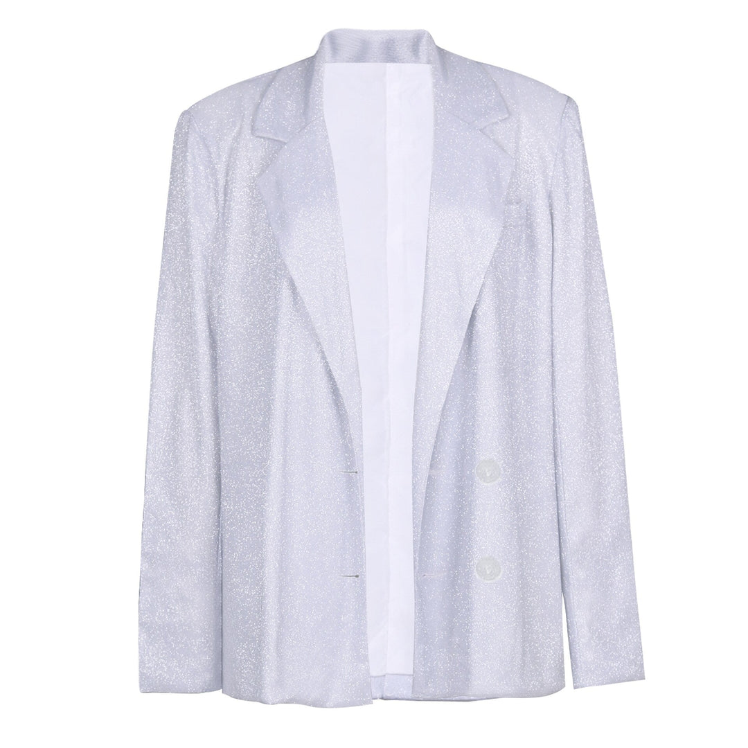 Trendy třpytivý večerní set s blazerem – Dalia