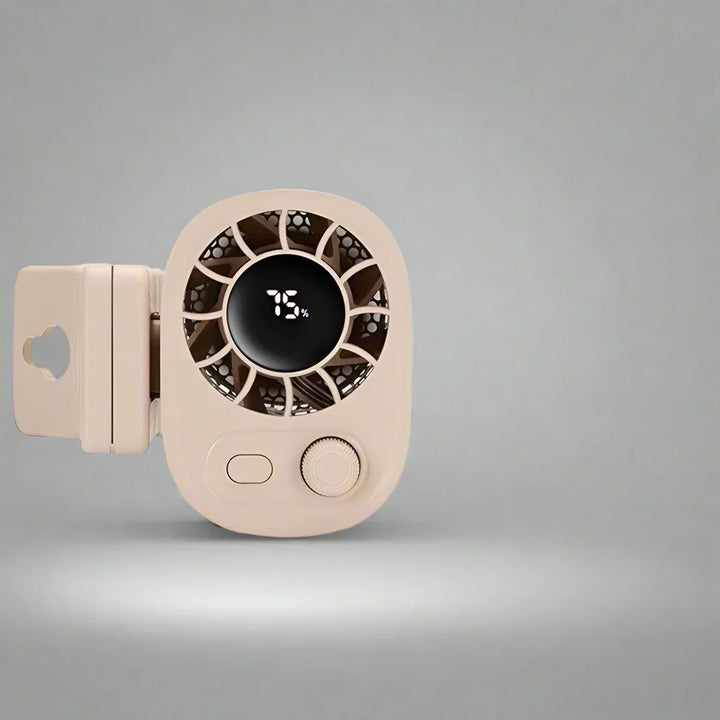 Hipacool přenosný ventilátor do auta s klipem, 360° otočením a 100 nastaveními rychlosti – ClipAir
