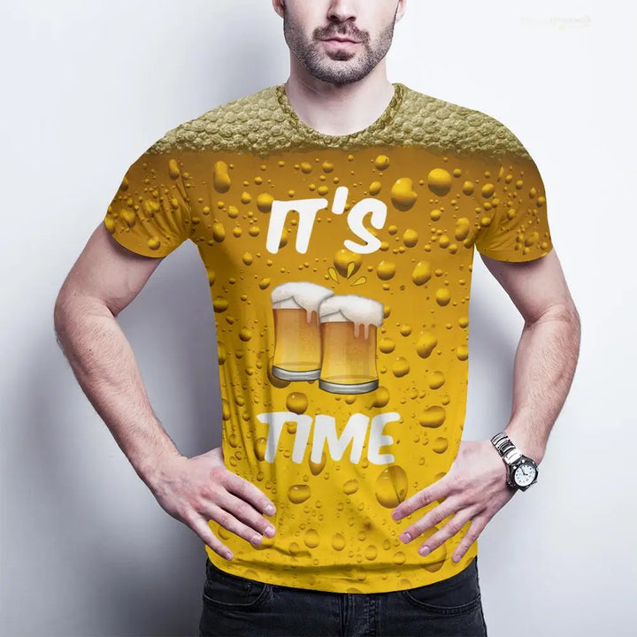 Tričko s motivem piva – SchaumShirt Oktoberfest 2025