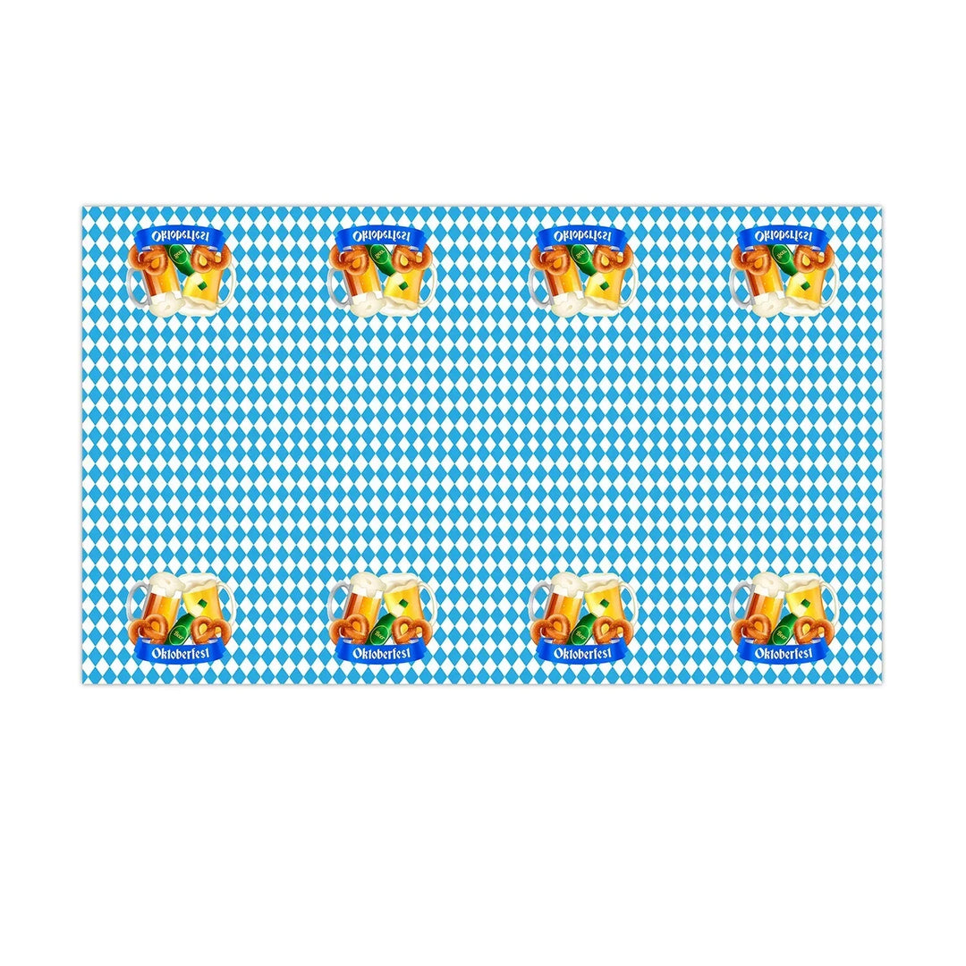 Jednorázová party servisní sada v designu Oktoberfest (včetně ubrusu) – GaudiSet Oktoberfest 2026