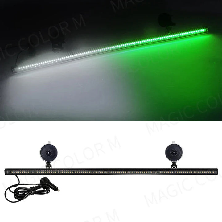 96 LED stroboskopická světelná lišta – Veyra – (výstražné světlo pro automobil)
