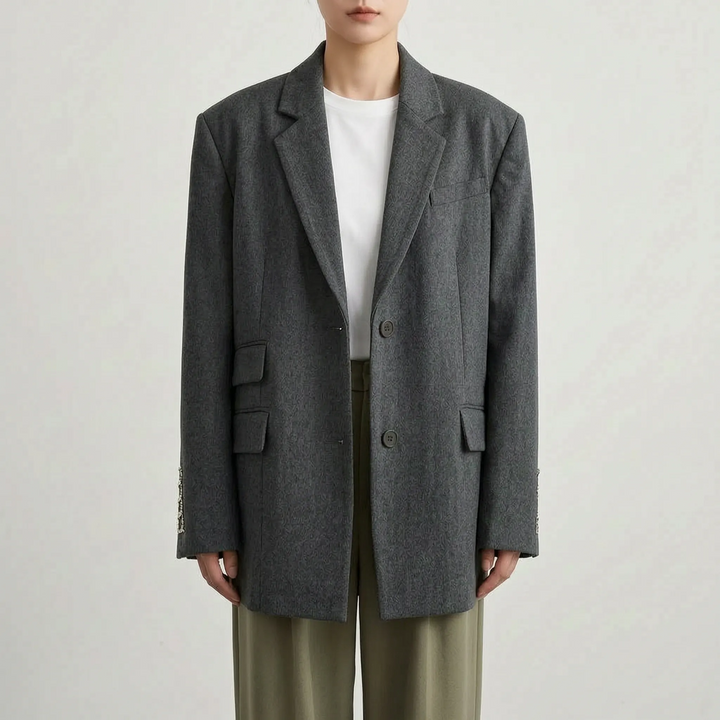 Sako Dámské V Oversized Střihu -  Katrina