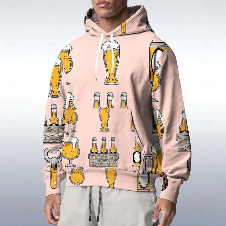 3D mikina s potiskem olejového hrnku – ProstStyle Oktoberfest 2025