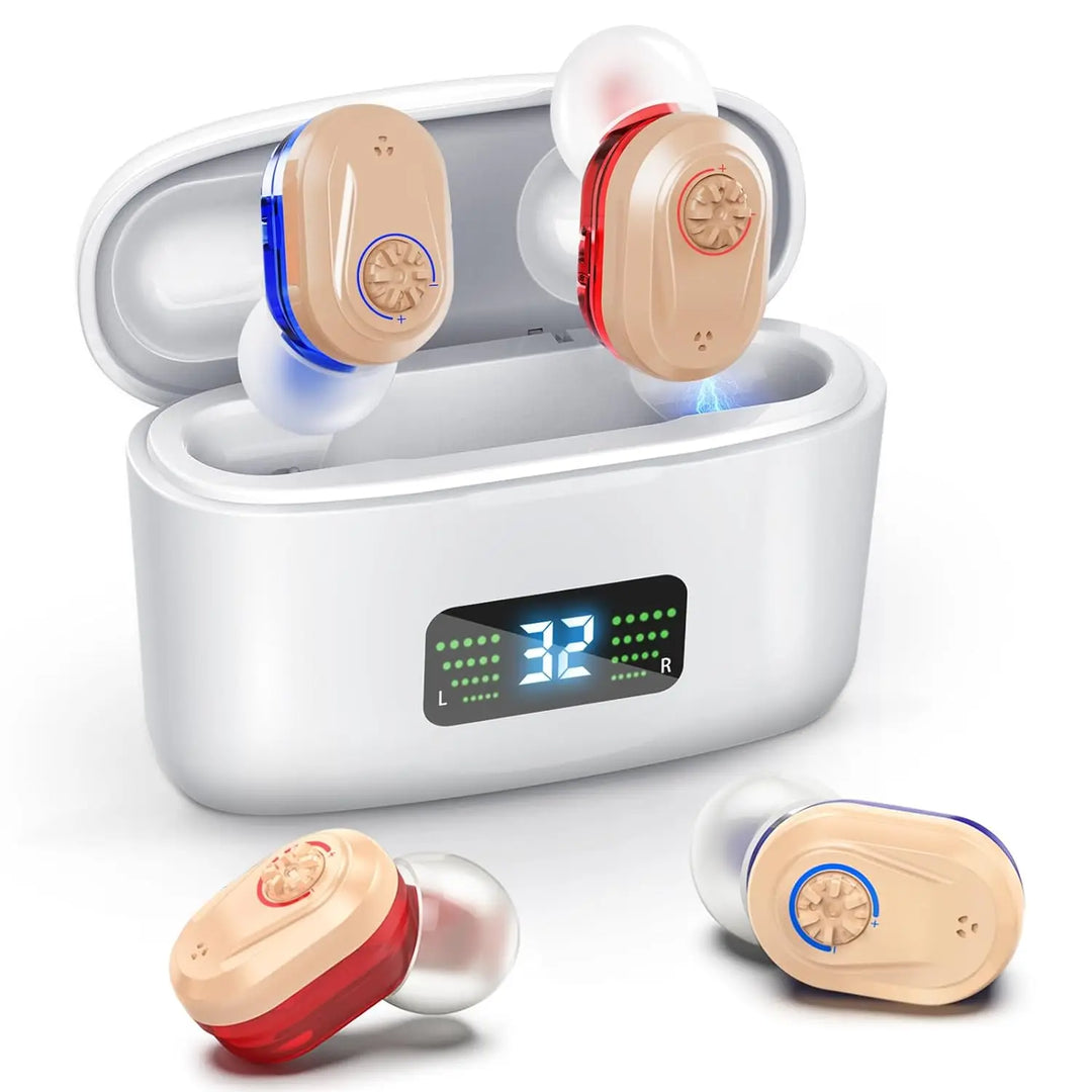 Bezdrátové mini naslouchátko s potlačením hluku – HearMax