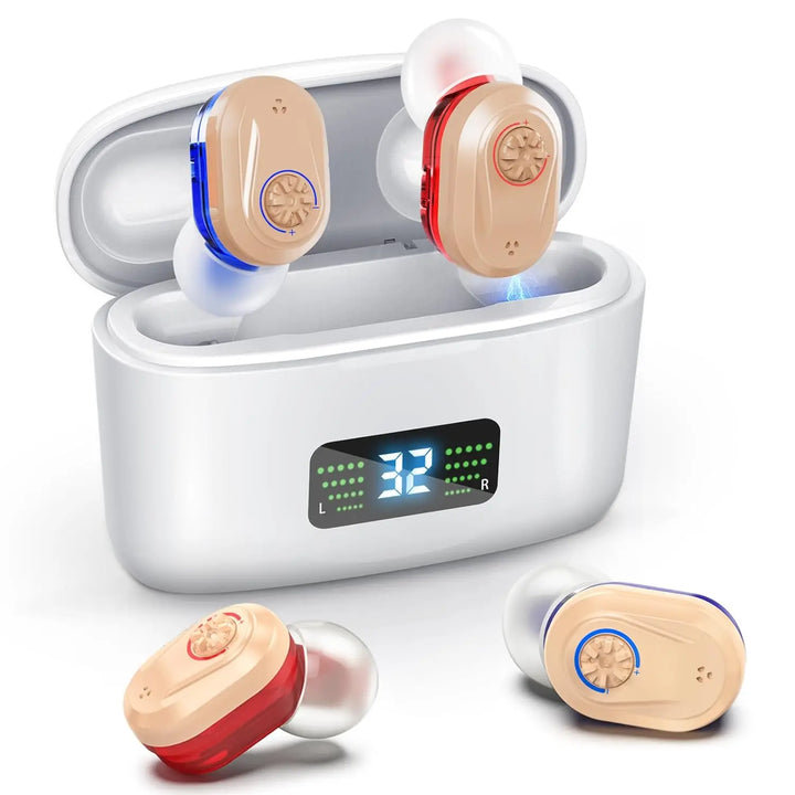 Bezdrátové mini naslouchátko s potlačením hluku – HearMax