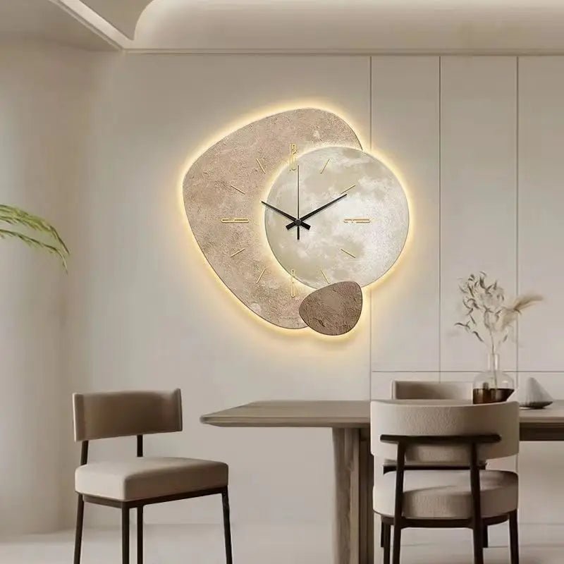Minimalistické nástěnné hodiny ve skandinávském designu - NordiqTime