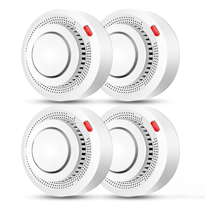 Inteligentní WiFi kouřový a požární hlásič 85 dB – SafeSense
