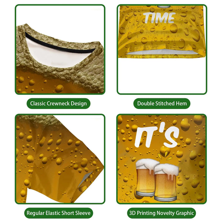 Tričko s motivem piva – SchaumShirt Oktoberfest 2025