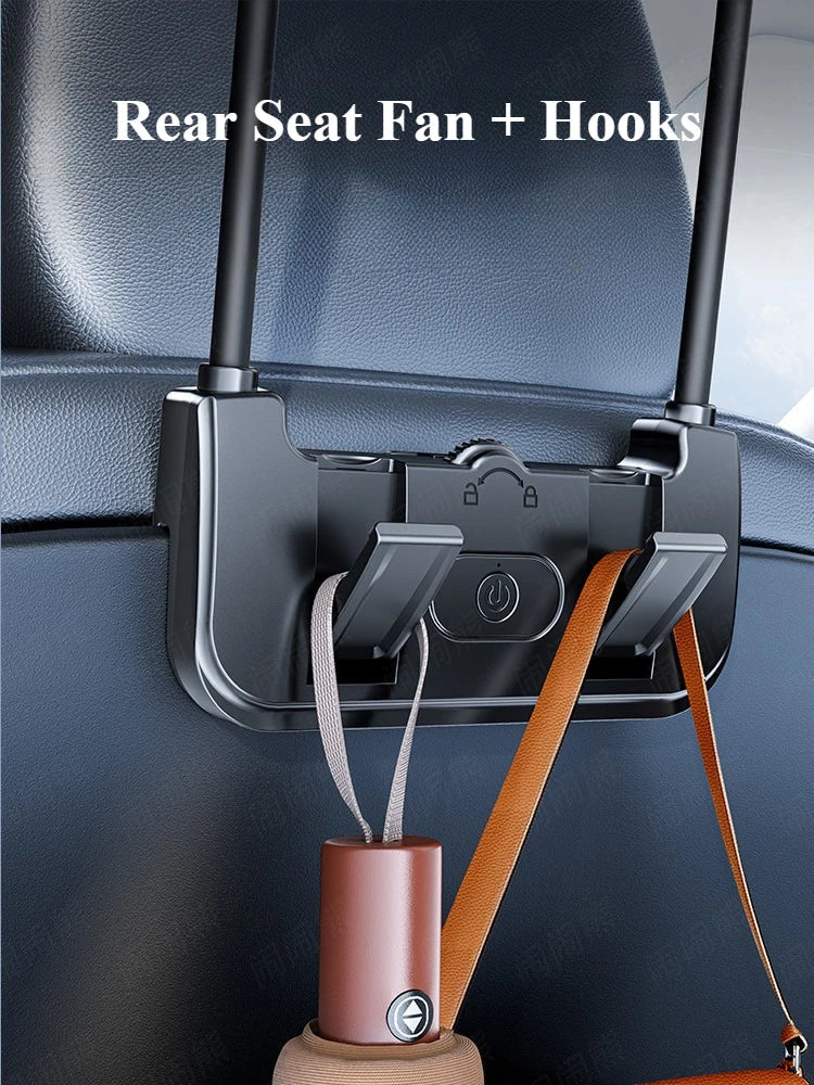 Stolní ventilátor s dvojitou hlavou – Eary – (dobíjecí přes USB-C)
