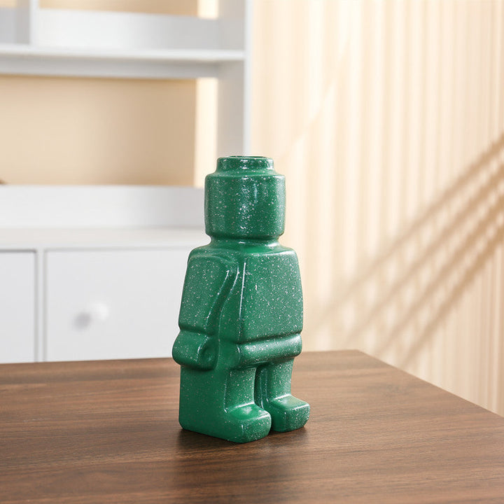 Robotické květináče z keramiky - BrickBotanica