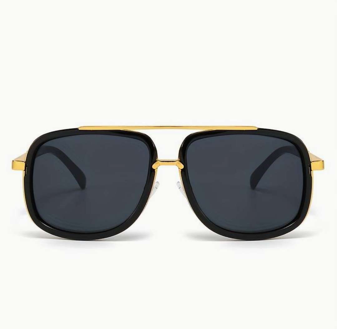 Stylové unisex sluneční brýle s elegantním povrchem - SunEdge Flair
