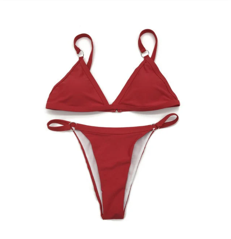 Udržitelná bikiny s nastavovacími pásky – Alani