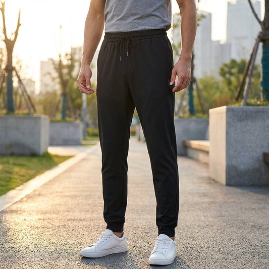 Schlichte Einfarbige Freizeithose - Garth