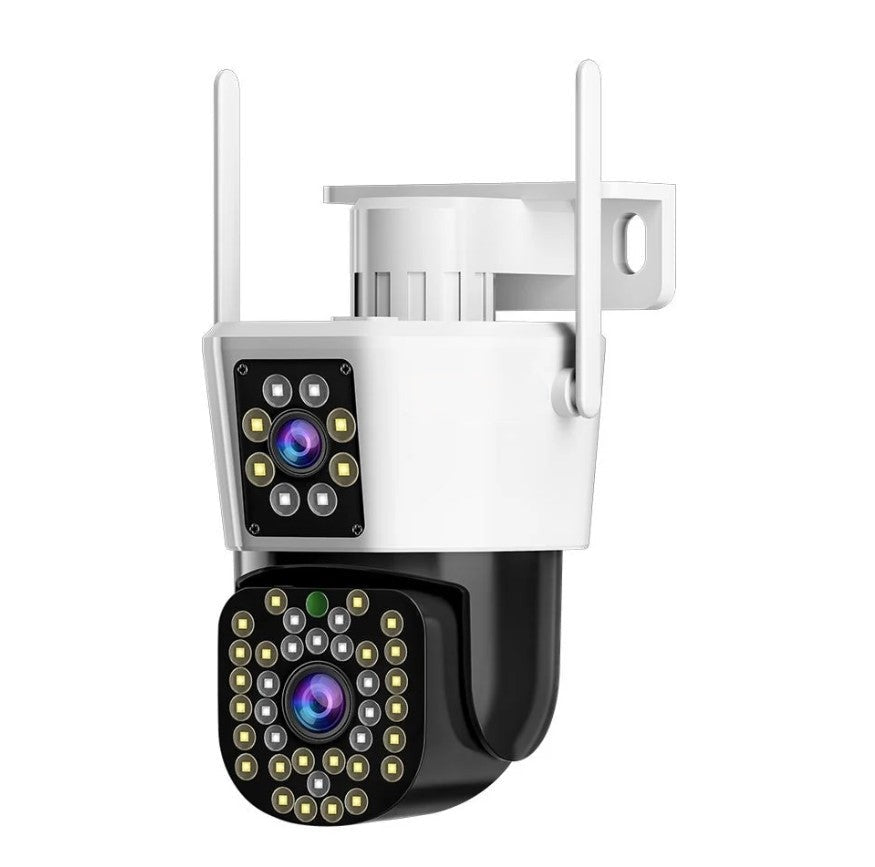 Sada 2 bezpečnostních kamer s dvojitou čočkou – DualGuard Max 2-balení