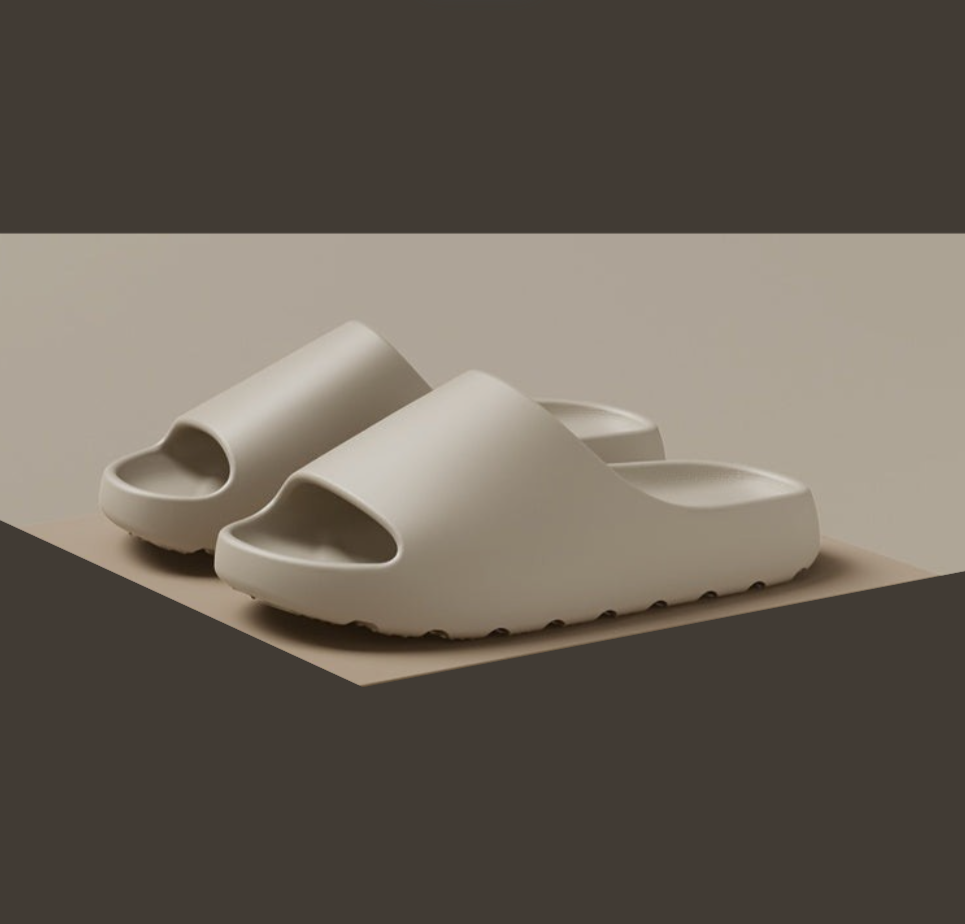 Pohodlné a voděodolné unisex EVA pantofle s otevřenou špičkou – Remy