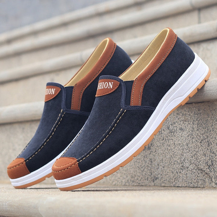 Pánské Slip-On plátěné boty – Matteo Podzimní edice