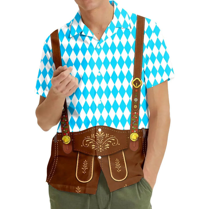 Pánská košile s potiskem Oktoberfest – BayernHemd Oktoberfest 2025