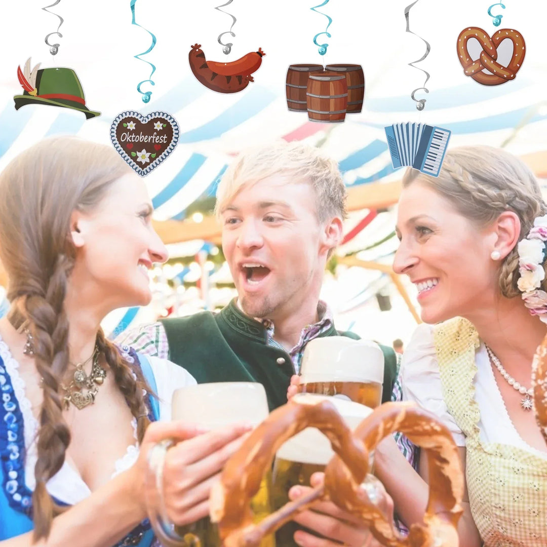 Sada závěsných dekorací – FestWirbel Oktoberfest 2026 (1+1 zdarma)