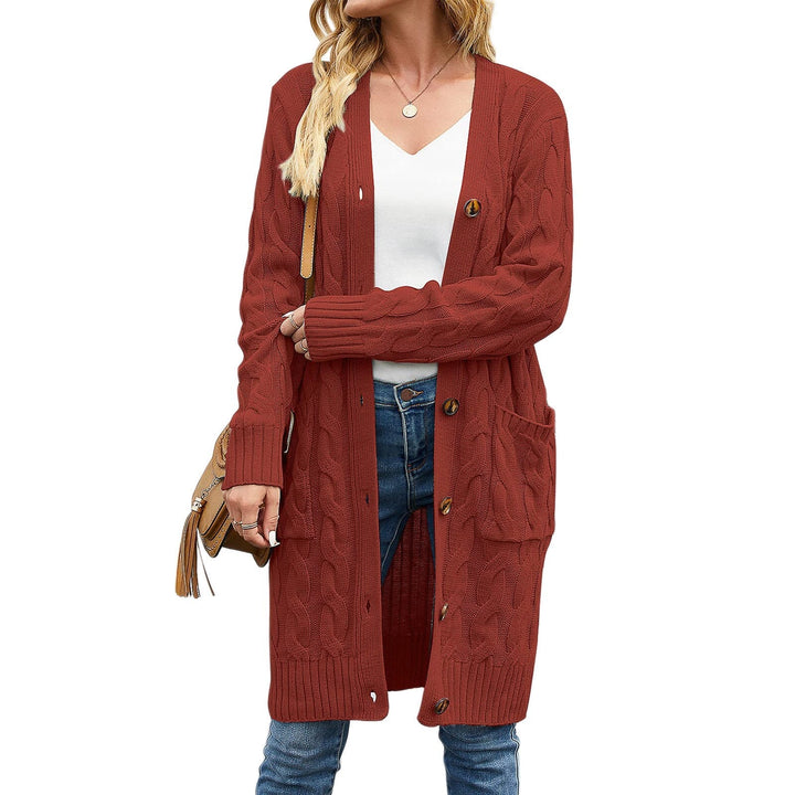 Dámský pletený cardigan s kapsami – Noelle