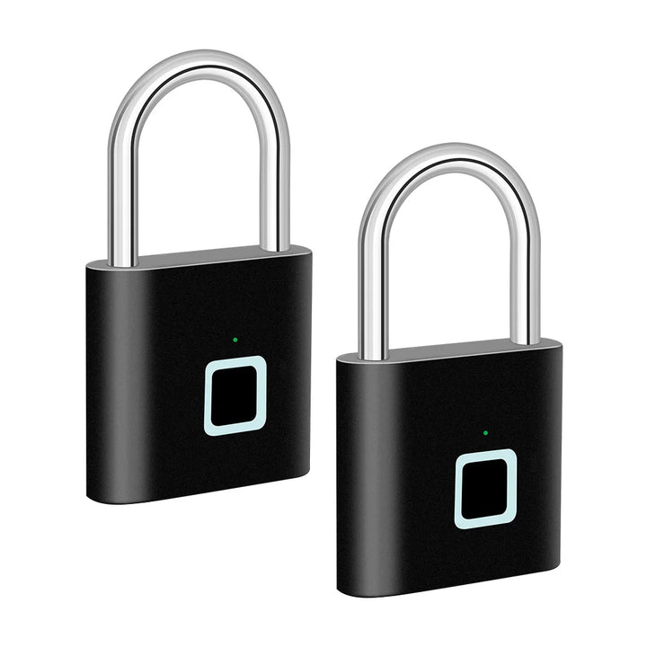 Chytrý visací zámek na otisk prstu s USB nabíjením a vodotěsným provedením – Titan