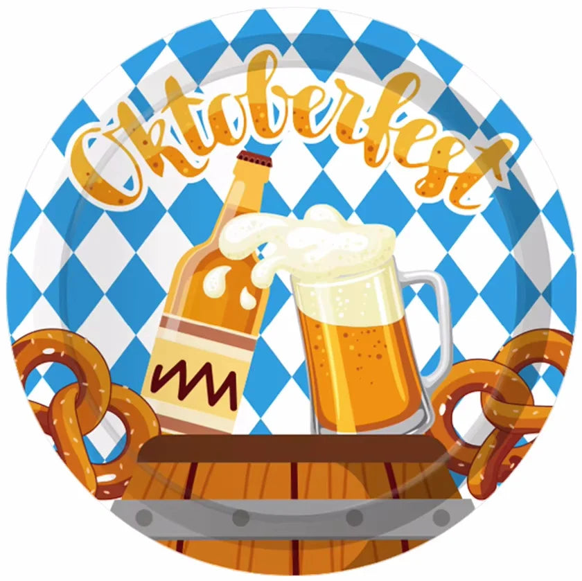 Jednorázové výrobky na oslavu v designu Oktoberfestu – WeizenFreude Oktoberfest 2025