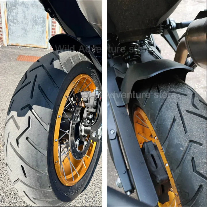 DS900 & DS900X motocyklový zadní blatník / chránič proti stříkání – Raven