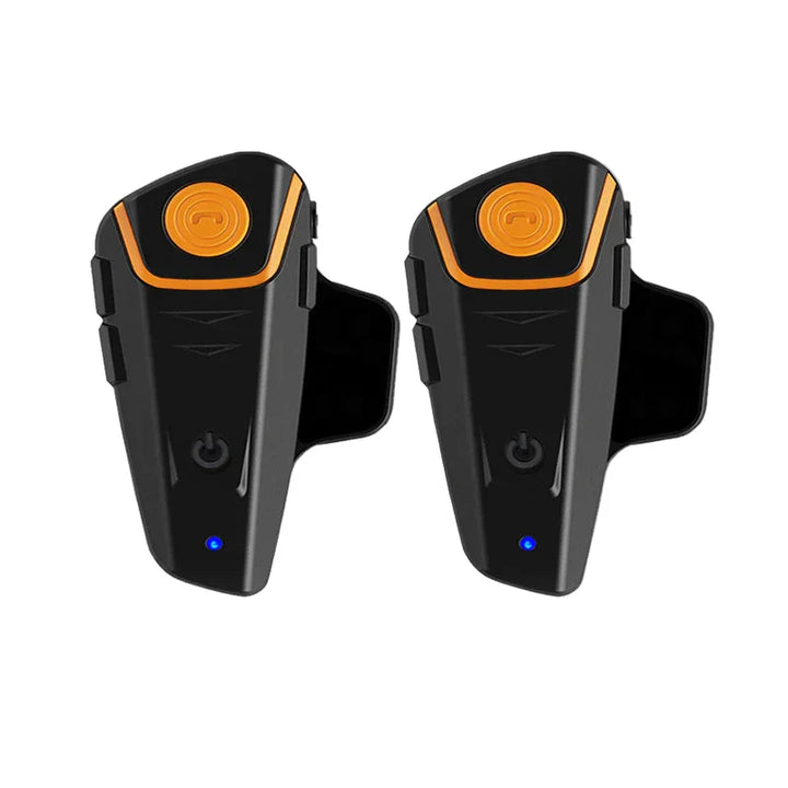 Vodotěsný Bluetooth interkom pro motocykl s FM a dosahem 1000 m – RoadLink