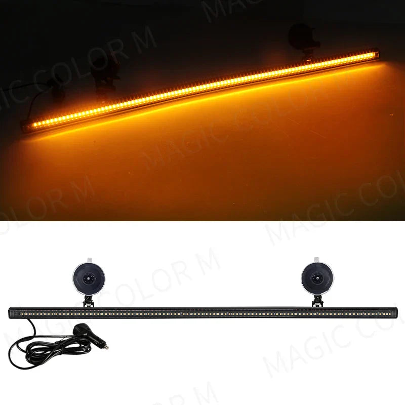 96 LED stroboskopická světelná lišta – Veyra – (výstražné světlo pro automobil)