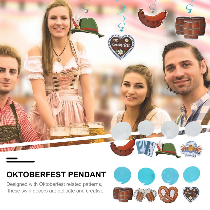 Sada závěsných dekorací – FestWirbel Oktoberfest 2026 (1+1 zdarma)