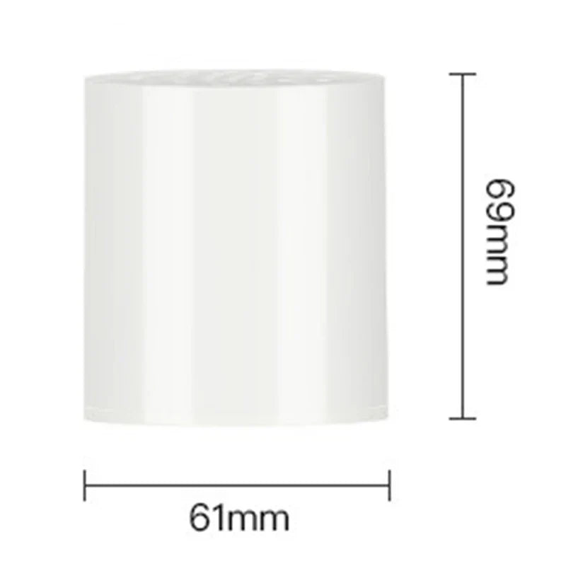 Weiße Thermorolle 61mm x 69mm, Papierrolle für Kassensysteme, langlebig und hochwertig.
