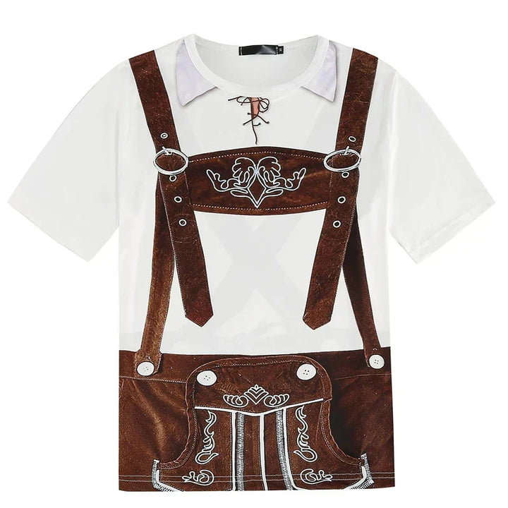 Tričko ve stylu lederhosen – WiesnShirt Oktoberfest 2025