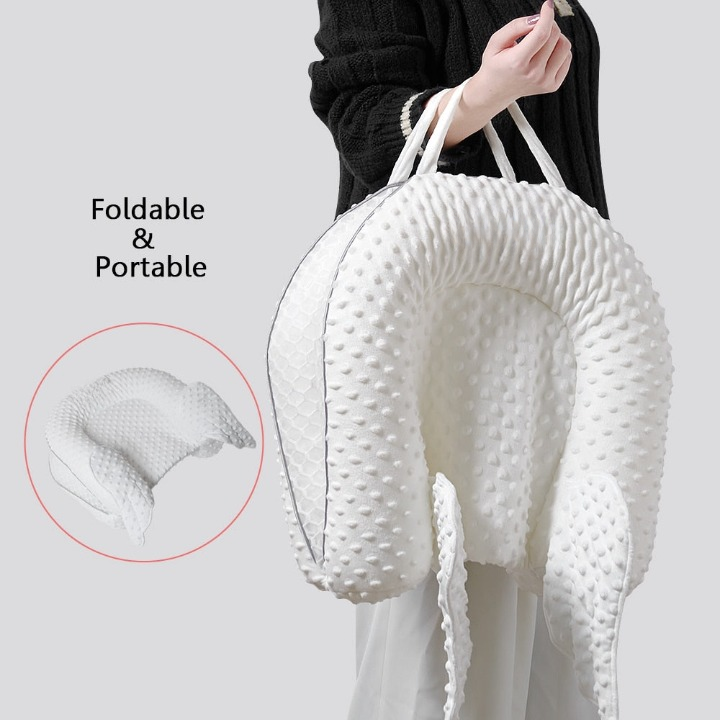 Ergonomické dětské hnízdo s opěradlem a síťovinou – Cosynido