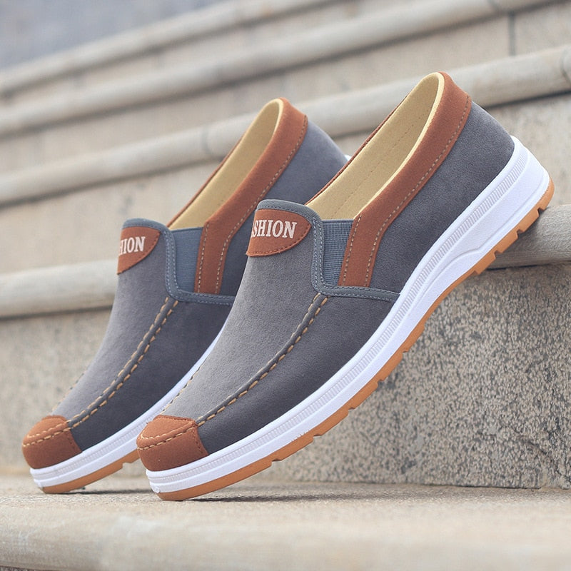 Pánské Slip-On plátěné boty – Matteo Podzimní edice