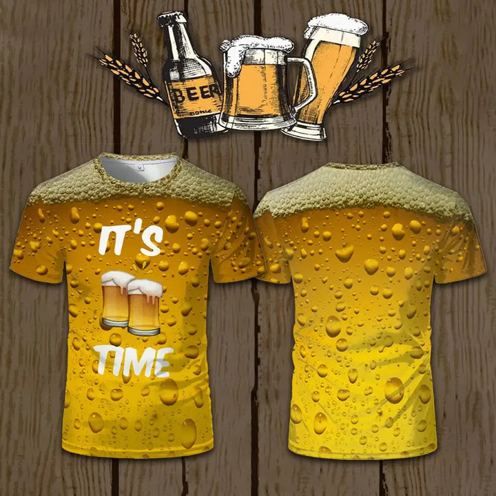 Tričko s motivem piva – SchaumShirt Oktoberfest 2025
