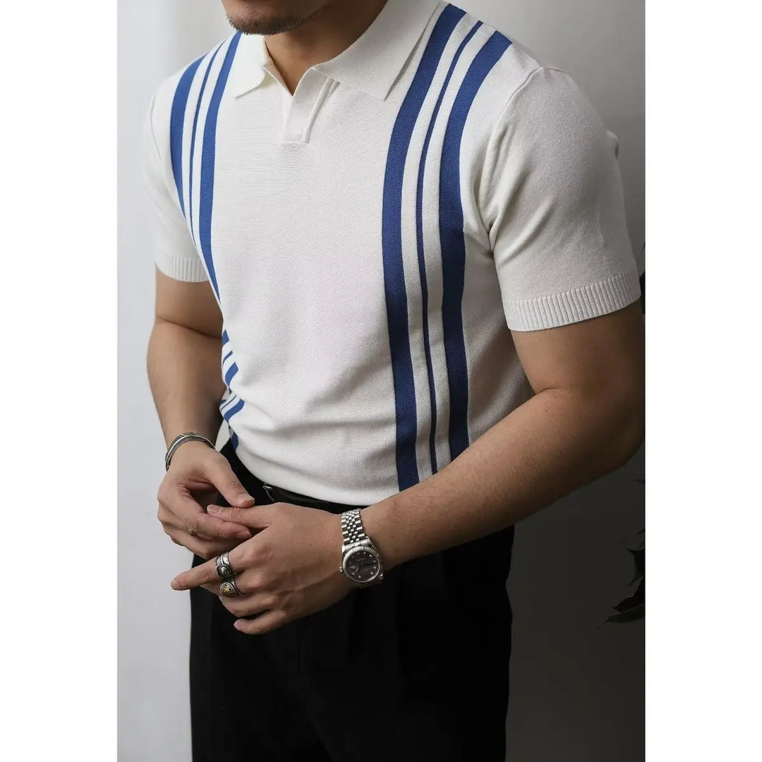 Slim Fit pánská košile na zip – Fabrizio