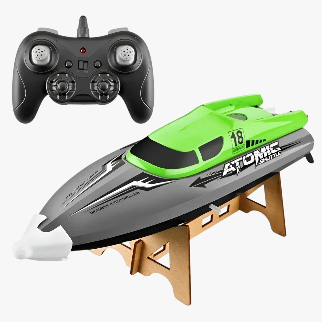 Vysokovýkonná závodní loď AquaX – RC rychlostní loď s vodním chlazením a automatickým obnovením