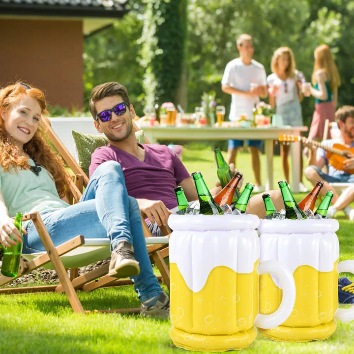 Nafukovací chladicí zařízení na pivo 1/2 kusu – Chladící zábava na pivo Oktoberfest 2026