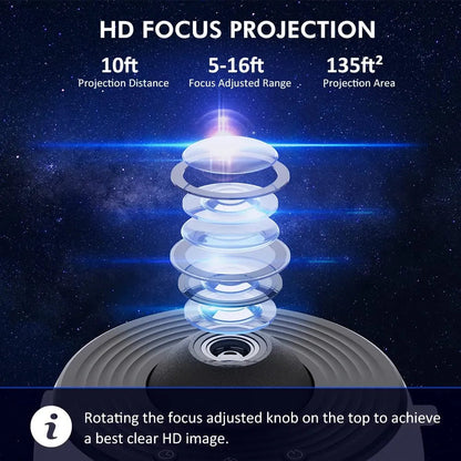 13 v 1 Galaxy noční lampička a projekce – Orion